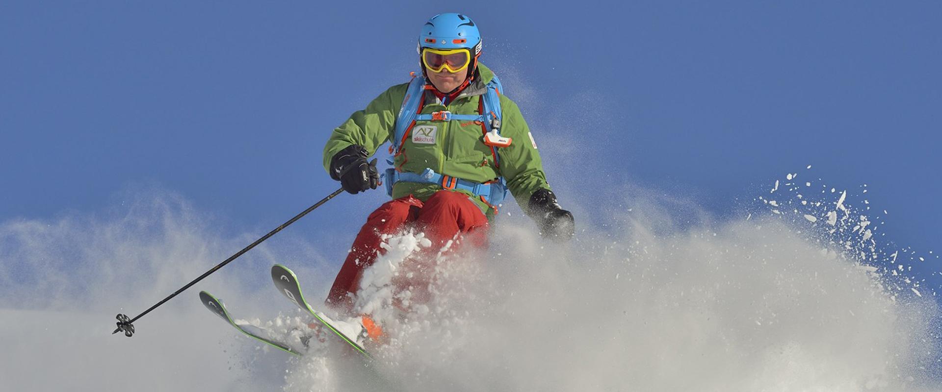 Arlberg in the winter